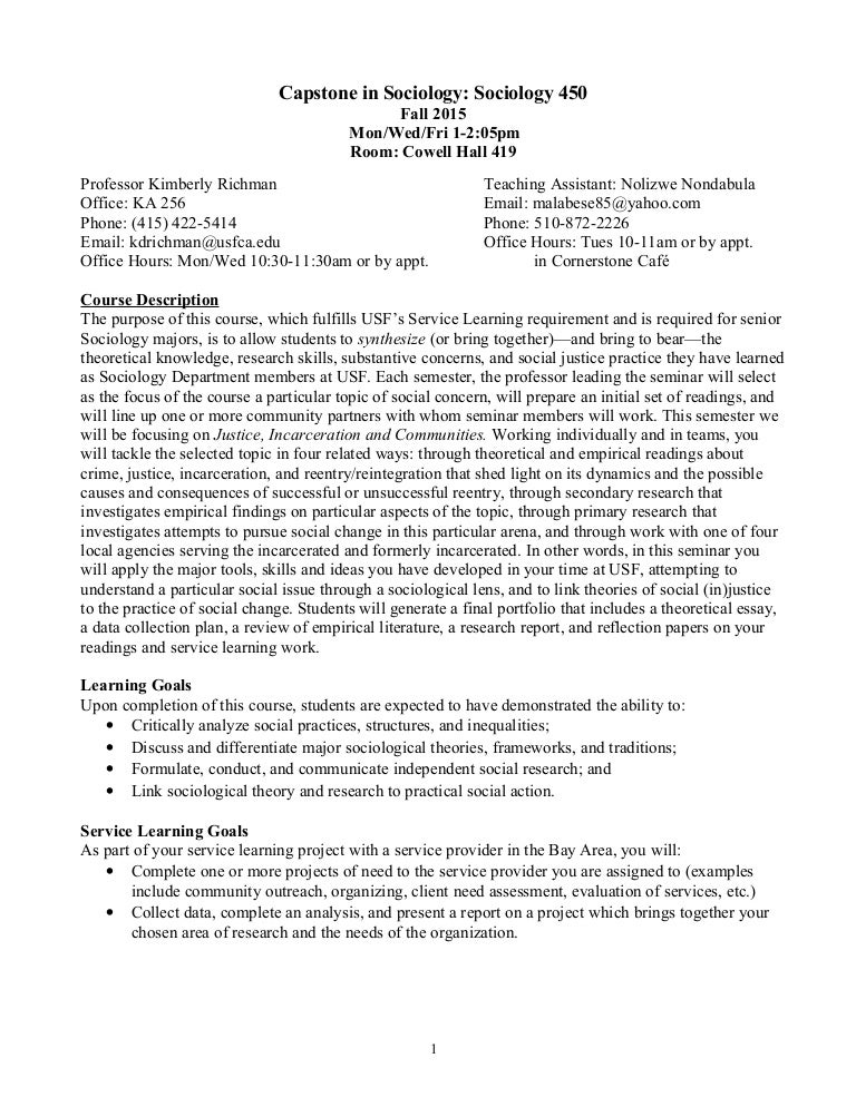 Capstone syllabus F15