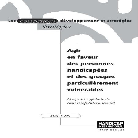 HI 83f -Agir en faveur des personnes handicapées et des groupes particulièrem...