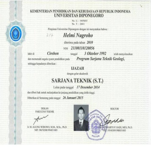 Transcript and Certificate | PDF
