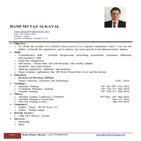 Karim Soliman CV | DOC