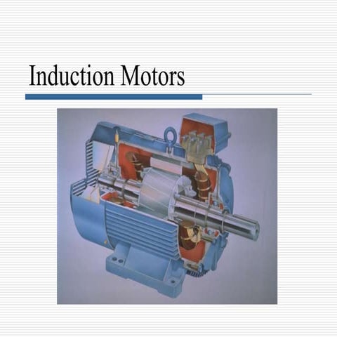 three phase induction motor and starting methods