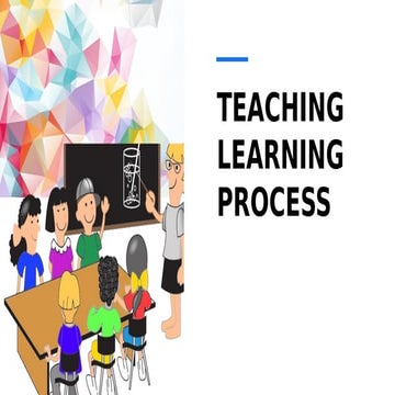 Comprehensive Overview of the Teaching-Learning Process and Effective ...