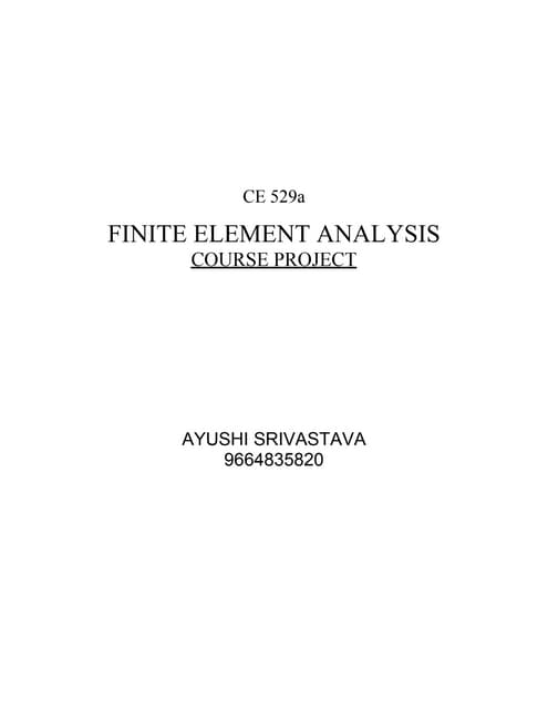 Finite Element Analysis of shear wall and pipe interestion problem