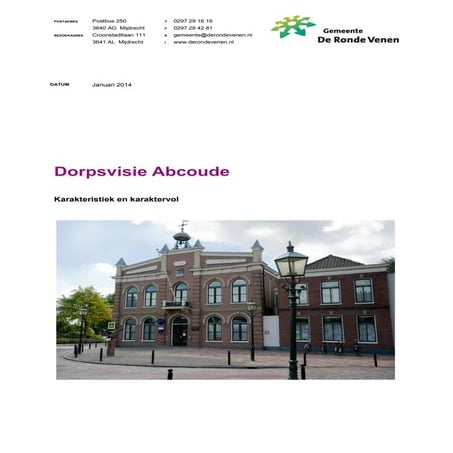Dorpsvisie Abcoude