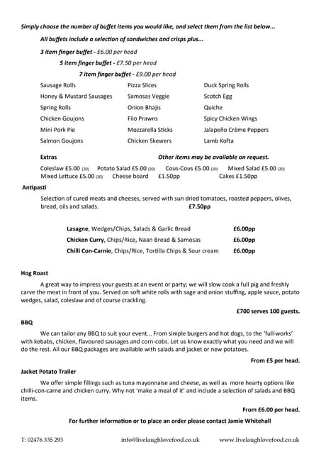 yos breakfast menu | PDF