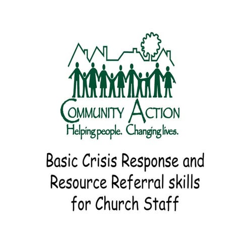 Community Action Training 1