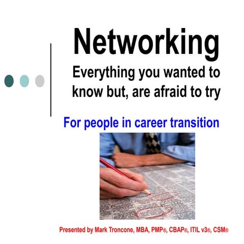 Networking - Everything That You Wanted to Know