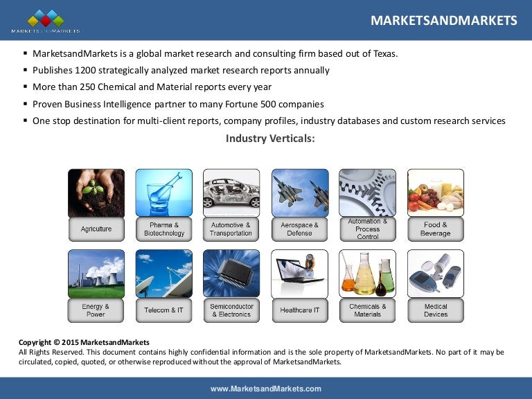 MarketsAndMarkets Consulting Capability Deck