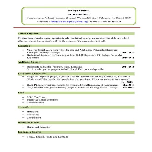 Prashant CV | PDF