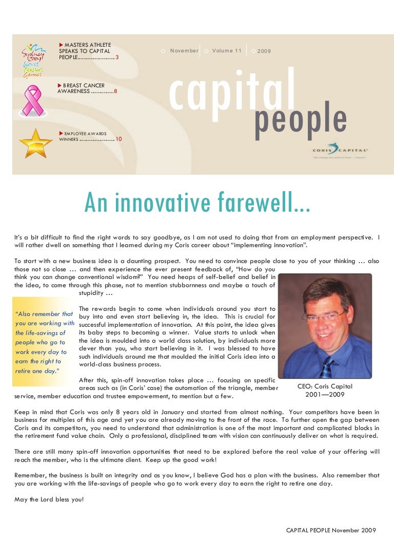 Capital People Nov 2009
