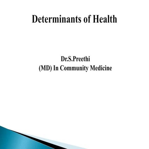 determinants of heallth