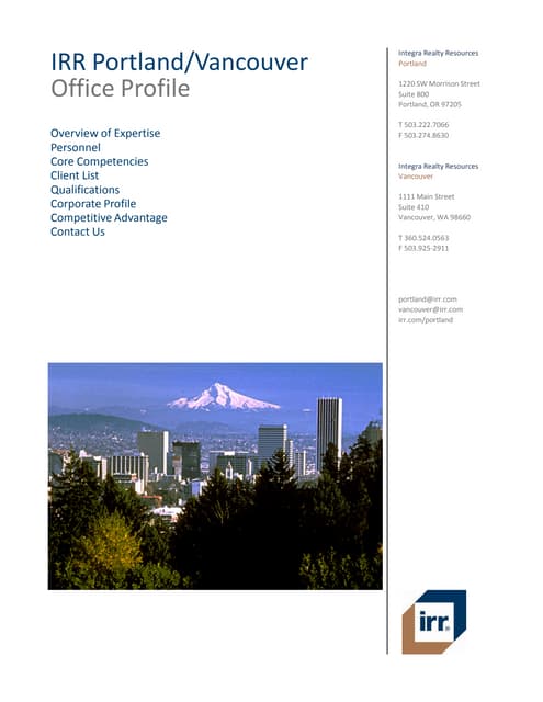 PortlandVancouveroffice Brochure