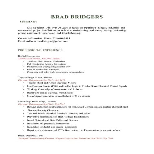 Document cv | RTF