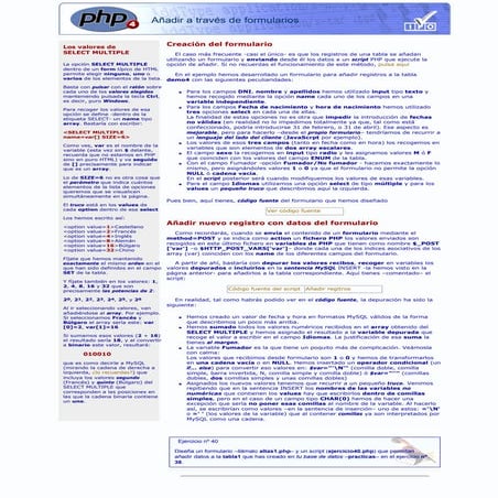 84 Php. AñAdir A Traves De Formularios