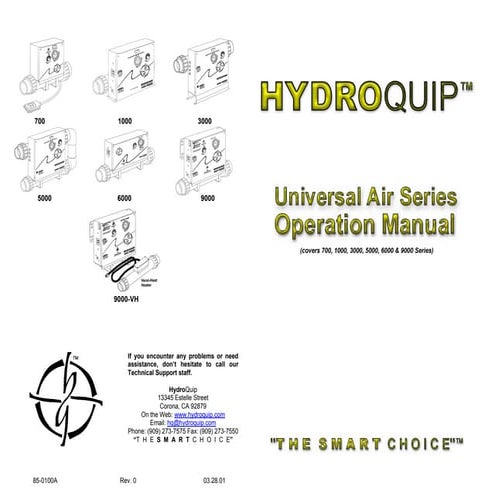 85 0100 a universal air operation (1000-9000)
