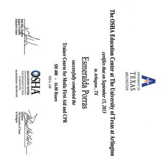 OSHA 400 - Trainer Course for Medic...