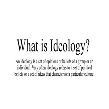 851955091-What-is-Ideology. significance | PPTX
