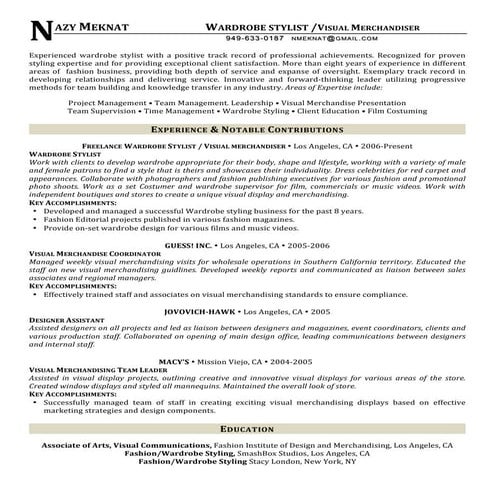 Lisa Syre Resume