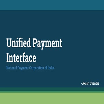 Unified Payment Interface
