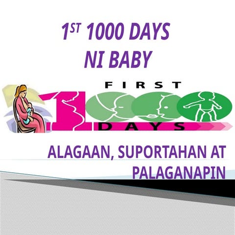 Comprehensive Guide to the First 1000 Days of Infant Nutrition and Care ...