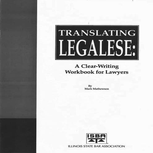Translating Legalese | PDF