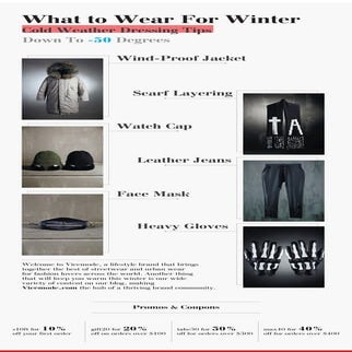 Cold Weather Dressing Tips - Vicemode.com