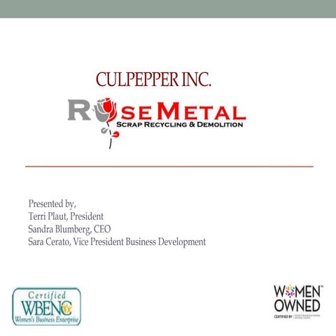 Culpepper scrap capabilities_December 2016