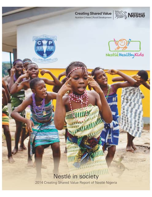 Nestlé Nigeria 2014 CSV Report