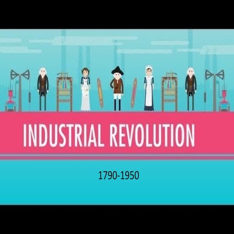 Industrial Revolution Presentation (history grade 12)