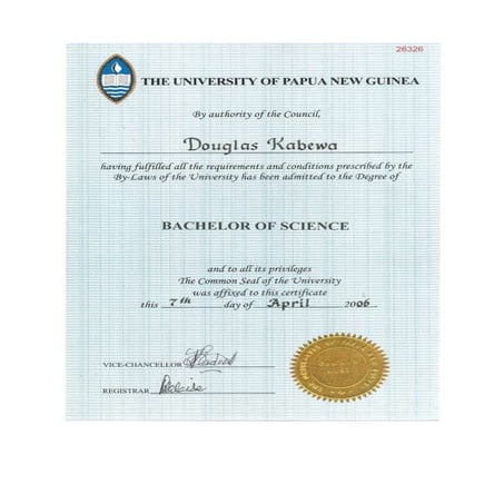 UPNG Degree | DOCX