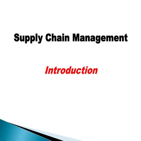 supply chain fundamentals trainign