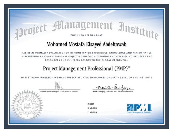 PMP Certification_1625841 | PDF