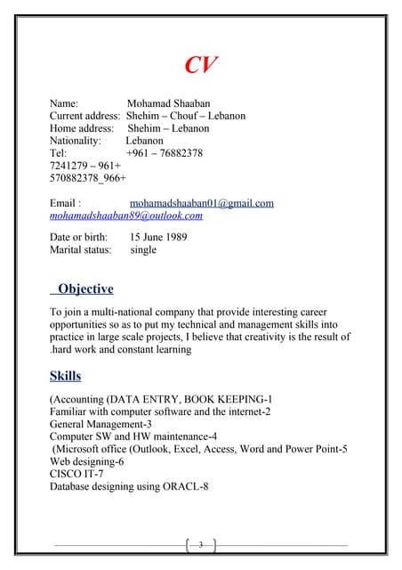 Eng- Mona Abdel Wahab -CV | PDF