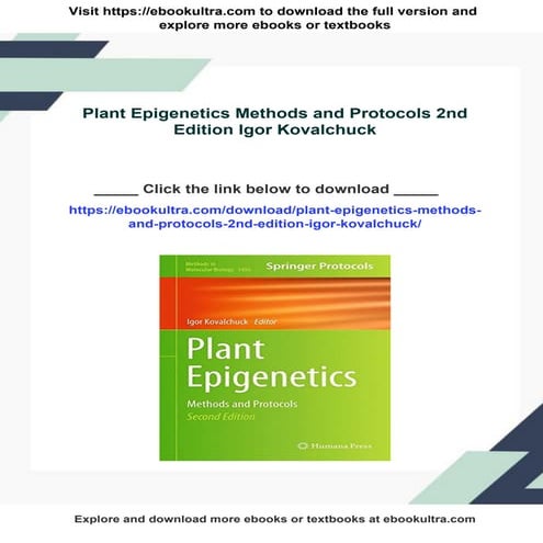 Epigenetics mediated gene regulation in plants | PPTX