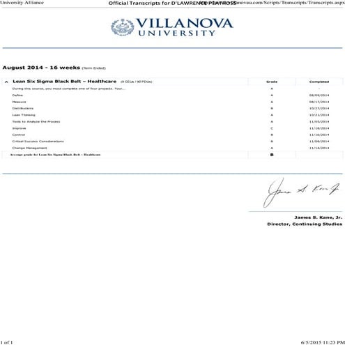 University Alliance | PDF