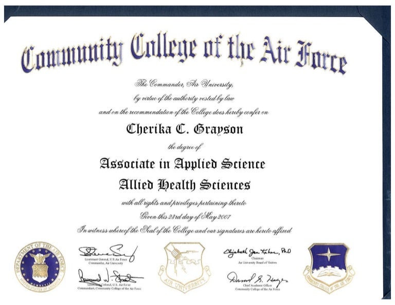 ccaf requirements 2019