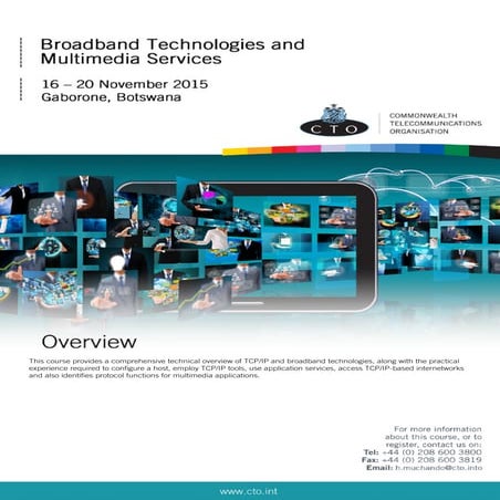 7998 - Broadband Technologies and Multimedia Services Final