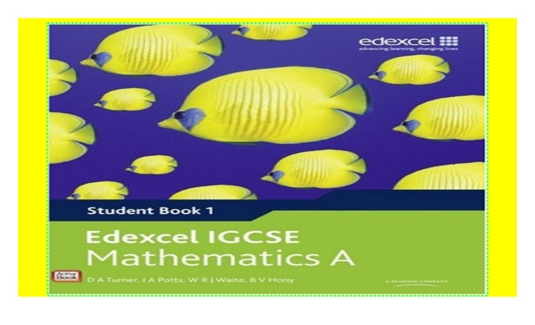 Edexcel Igcse Mathematics A Student Book 1 Edexcel International