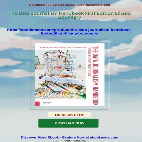 Download Complete The Data Journalism Handbook First Edition Liliana Bounegry...