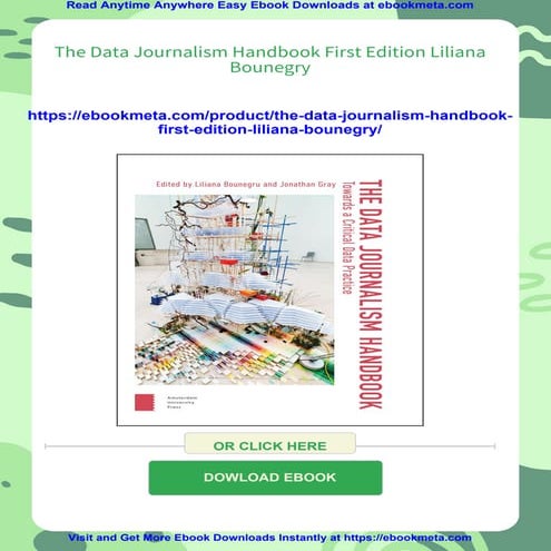 The Data Journalism Handbook First Edition Liliana Bounegry