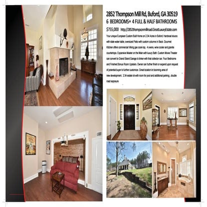 For Sale Flyer side 2