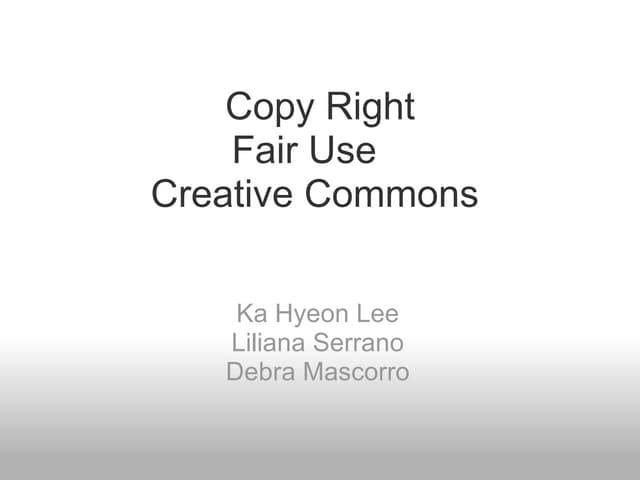 Copy Right