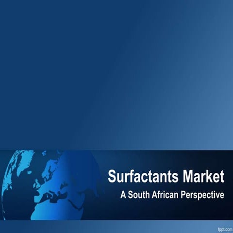 Frost - Surfactants SA