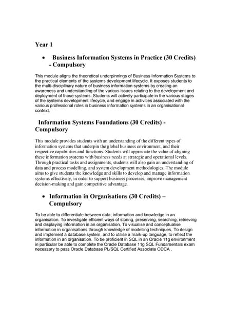 Uni modules studied