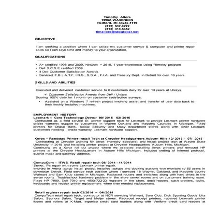 Resume_2016 | PDF