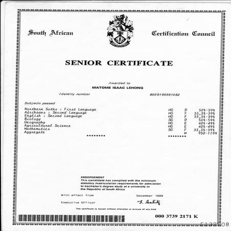 Matric | PDF