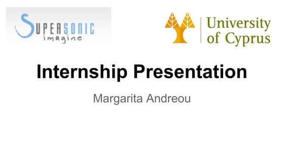 Internship Presentation 