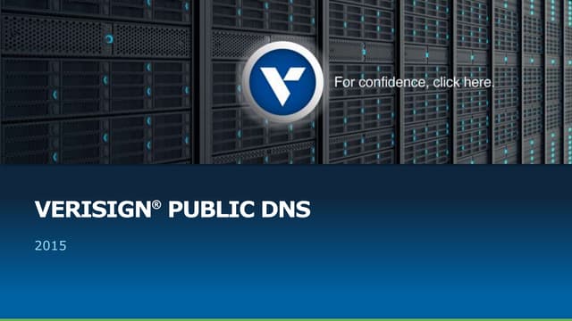 150928 - Verisign Public DNS