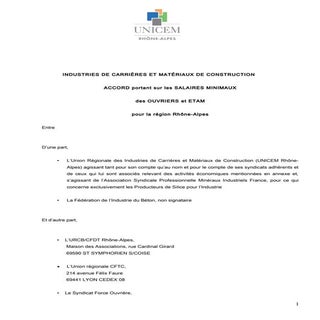 IDCC 87 et IDCC 135 accord salaires...