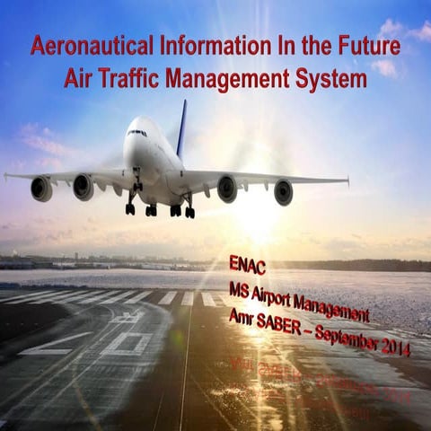 Aeronautical Information In the Future Air Traffic Management System